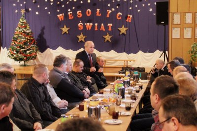 spotkanie opłatkowe OSP