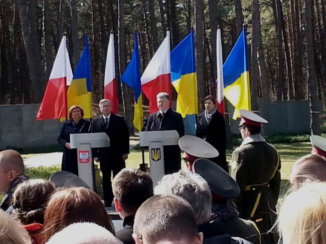 Prezydenci Polski i Ukrainy z małżonkami