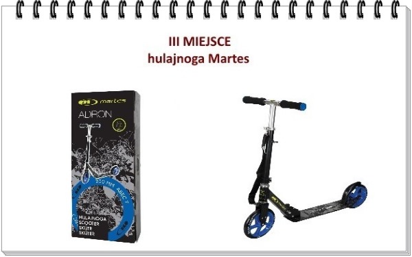 IIImiejsce hulajnoga