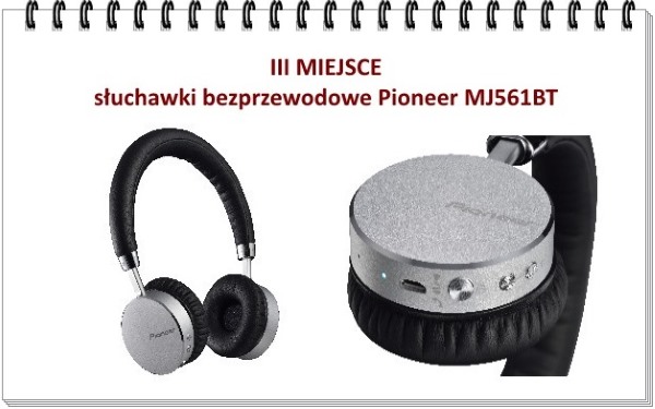 III miejsce słuchawki