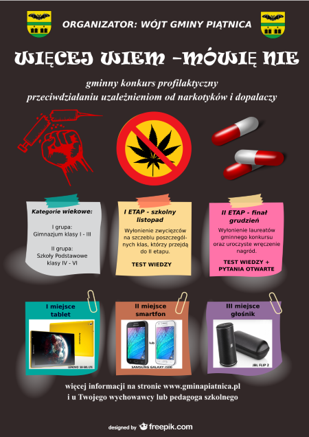 Konkurs Więcej wiem - mówię nie