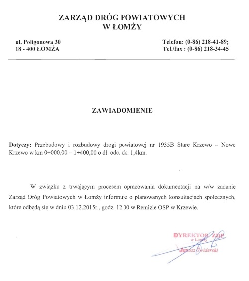 drogakrzewo infpormacja