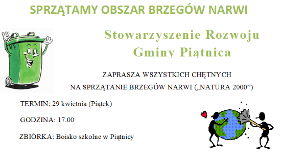 plakat sprzątanie Natura 2000