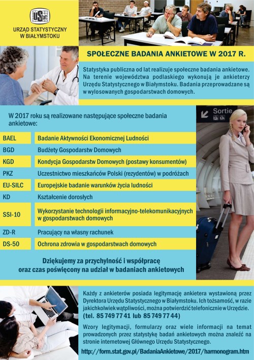 plakat badania społeczne 2017 A4