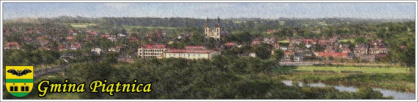 Logo Gmina Piątnica z lotu ptaka