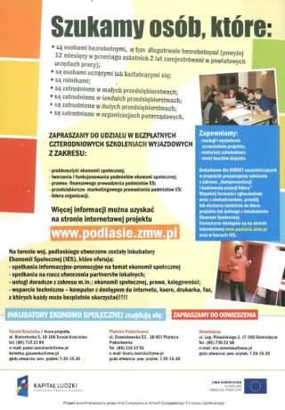 Ulotka inkubator strona 2