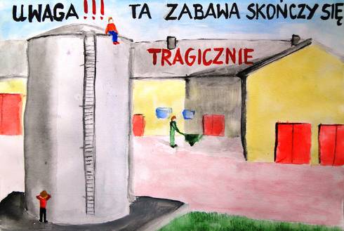 Nagrodzona w konkursie praca Karola Karwowskiego ze Szkoły Podstawowej w Dobrzyjałowie